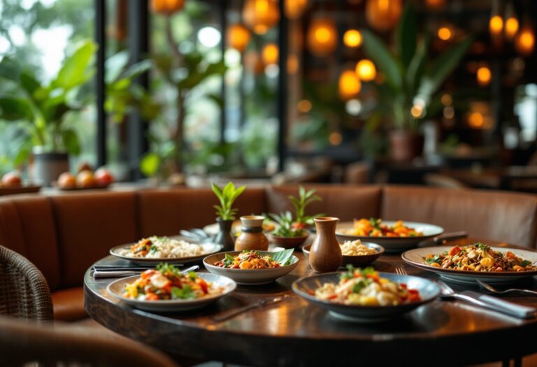 Delicious Balinese dishes served at Hilton Colombo