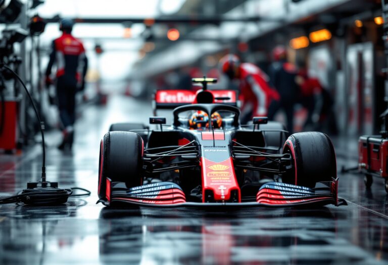 Celebrities engaging with Formula One events and drivers