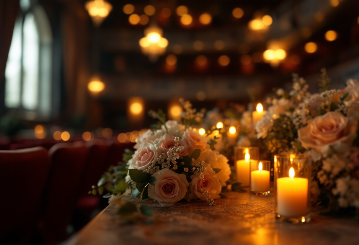A poignant tribute to celebrities in farewell moments