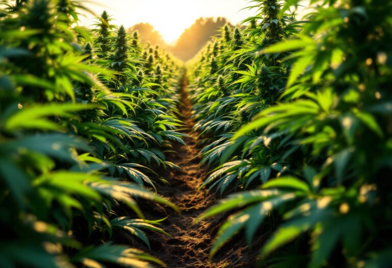 Immagine che rappresenta l'industria della cannabis in evoluzione