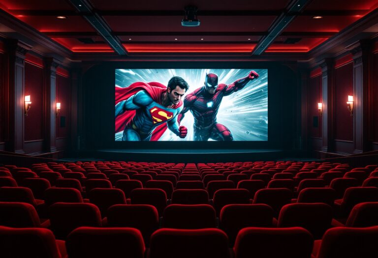 A timeline showcasing the evolution of Marvel movies in the MCU