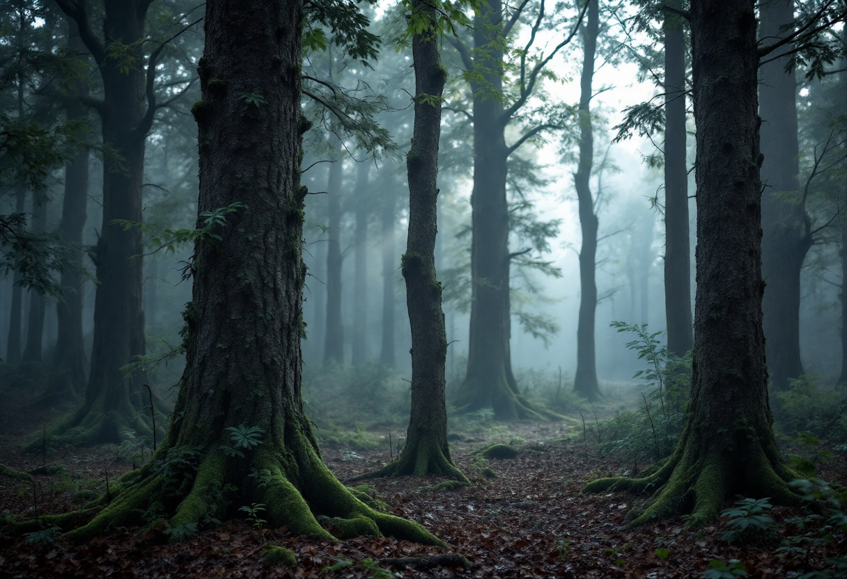 Black wolves spotted in the Polish wilderness