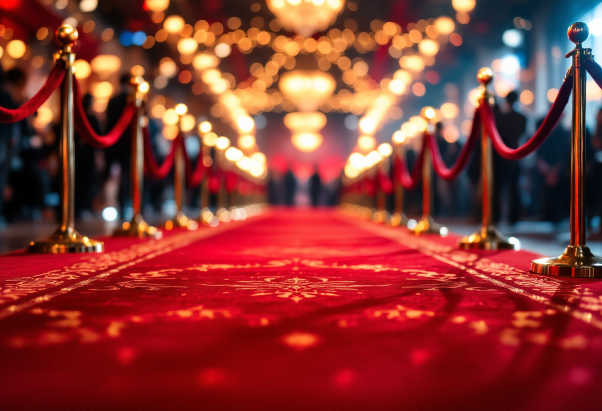 Celebrities showcasing stunning fashion at White Lotus premiere