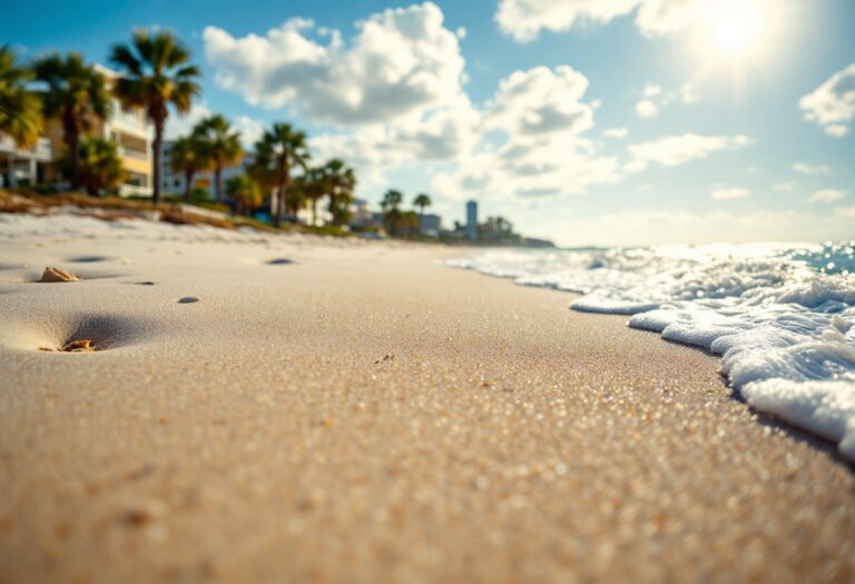 Preparativi per il festival Orange Crush a Tybee Island