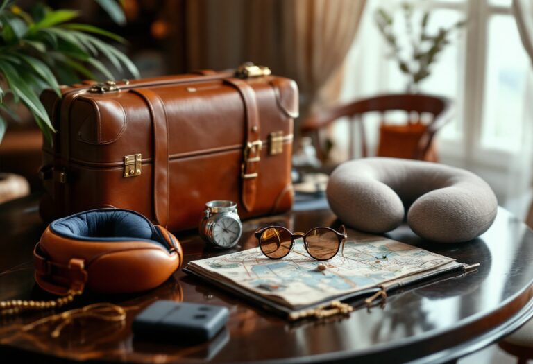 Travel essentials of celebrities while on the move
