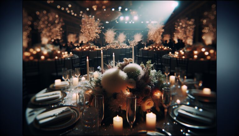 Immagine di eventi sociali glamour in inverno 2025