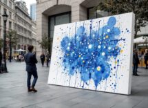 Jackson Pollock artwork reflecting cultural discussions in Australia