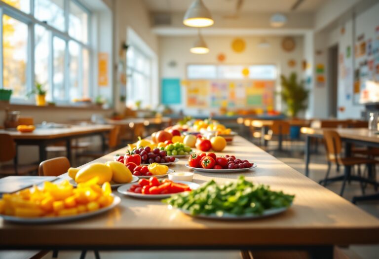 A visual representation of school lunch reforms impact