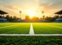 Memorial for a young athlete who passed away tragically