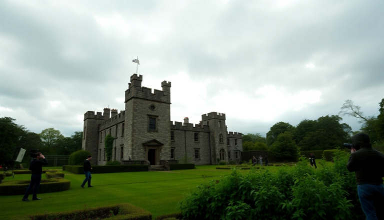 nick mohammed joins reality show the traitors filming at ardross castle 1744973589