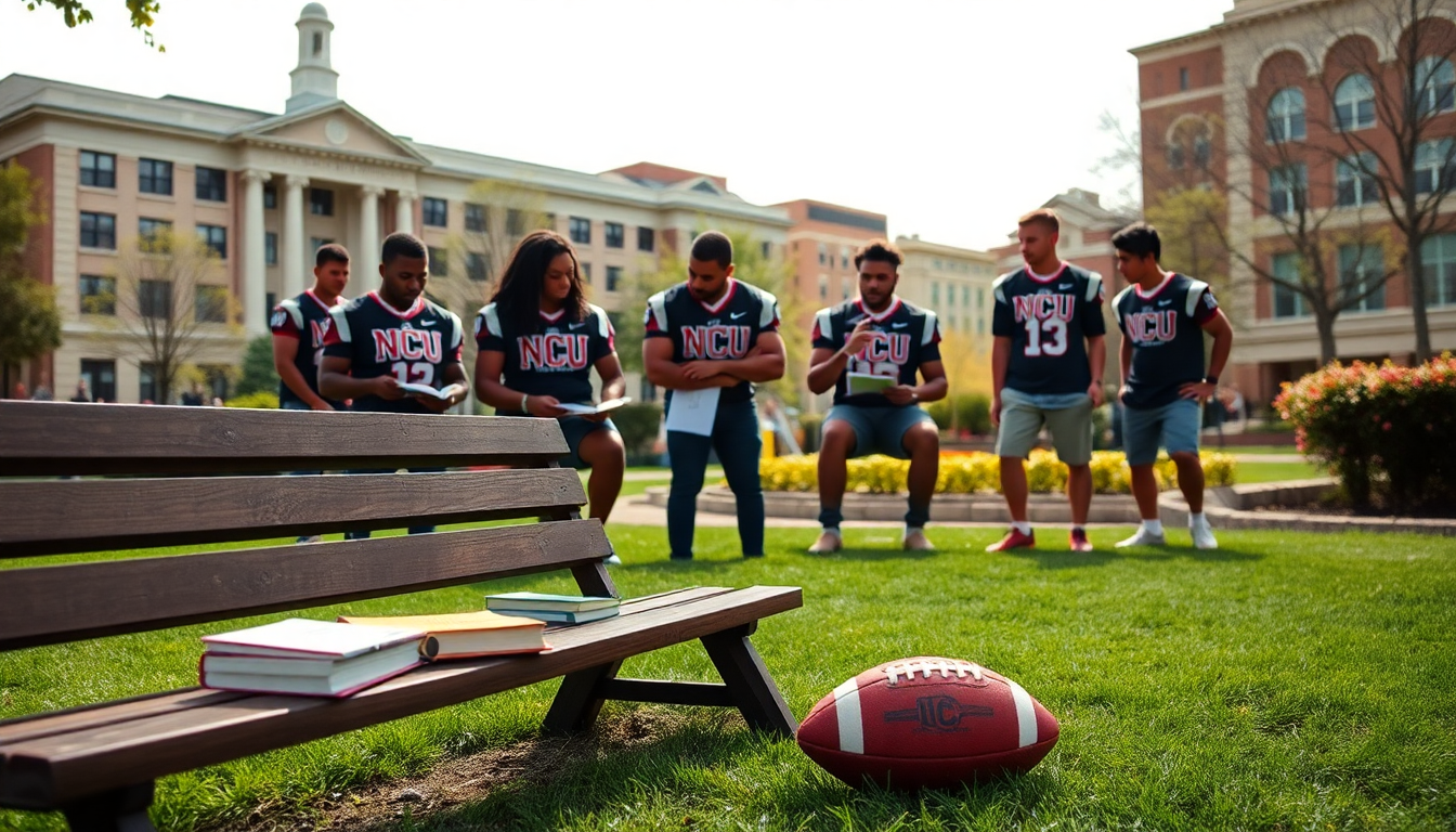 nccu football shines academically with perfect apr score 1746820997