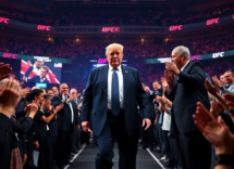 donald trump makes a grand entrance at ufc 316 1749384619