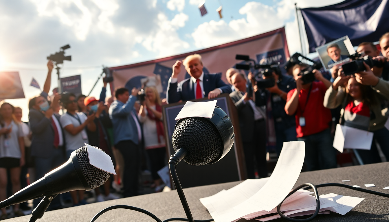 donald trumps political circus unmasking the chaos behind the medias showman image 1749720452