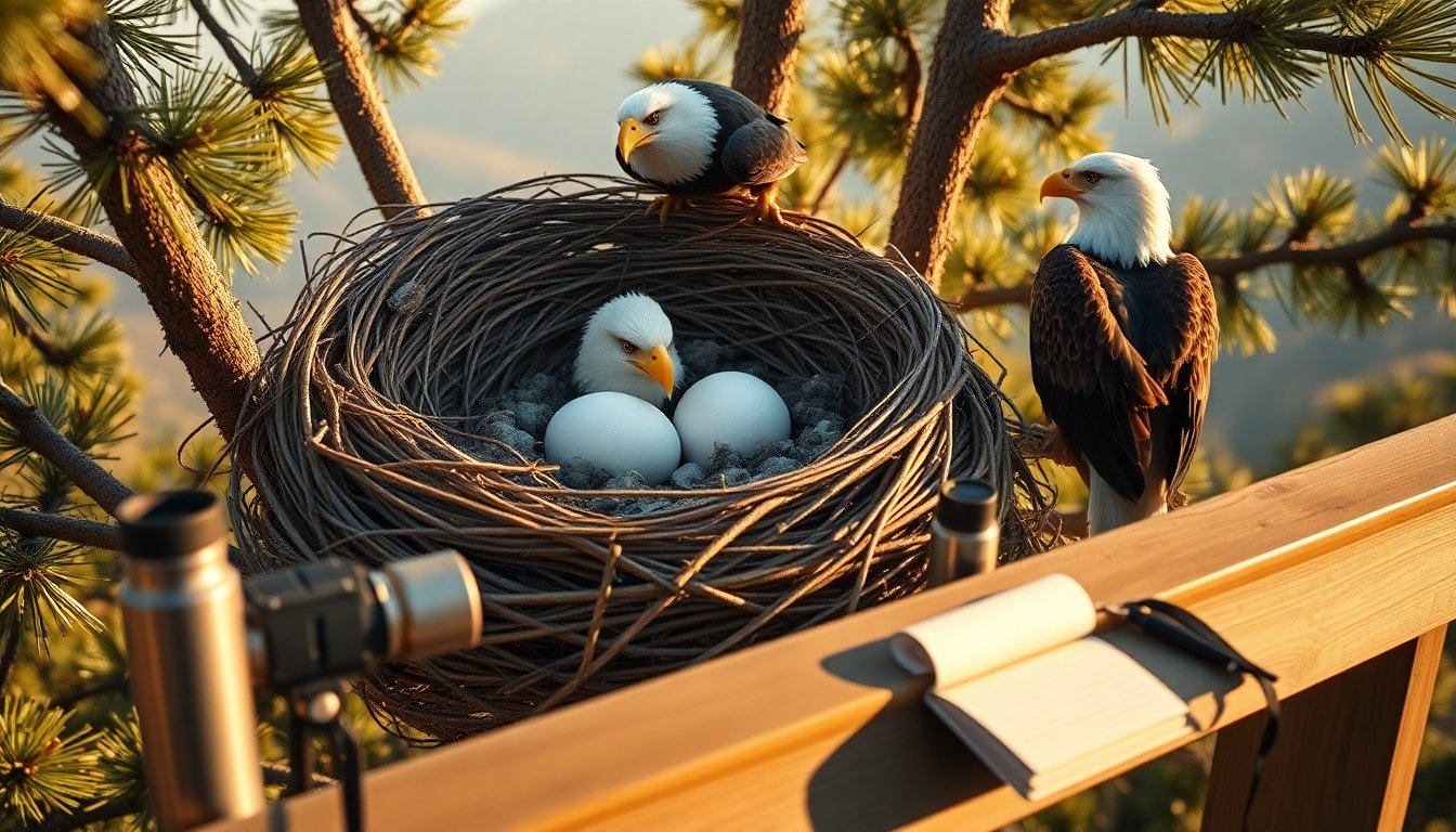 Pip watch begins for Jackie and Shadow as two eaglets start to emerge