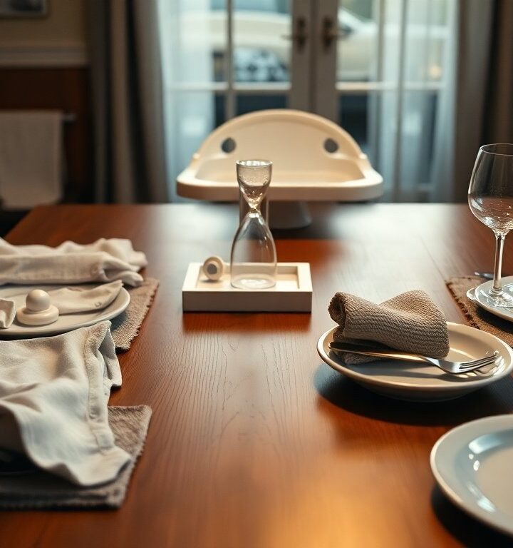 Balancing in-laws, dinner time limits and newborn safety